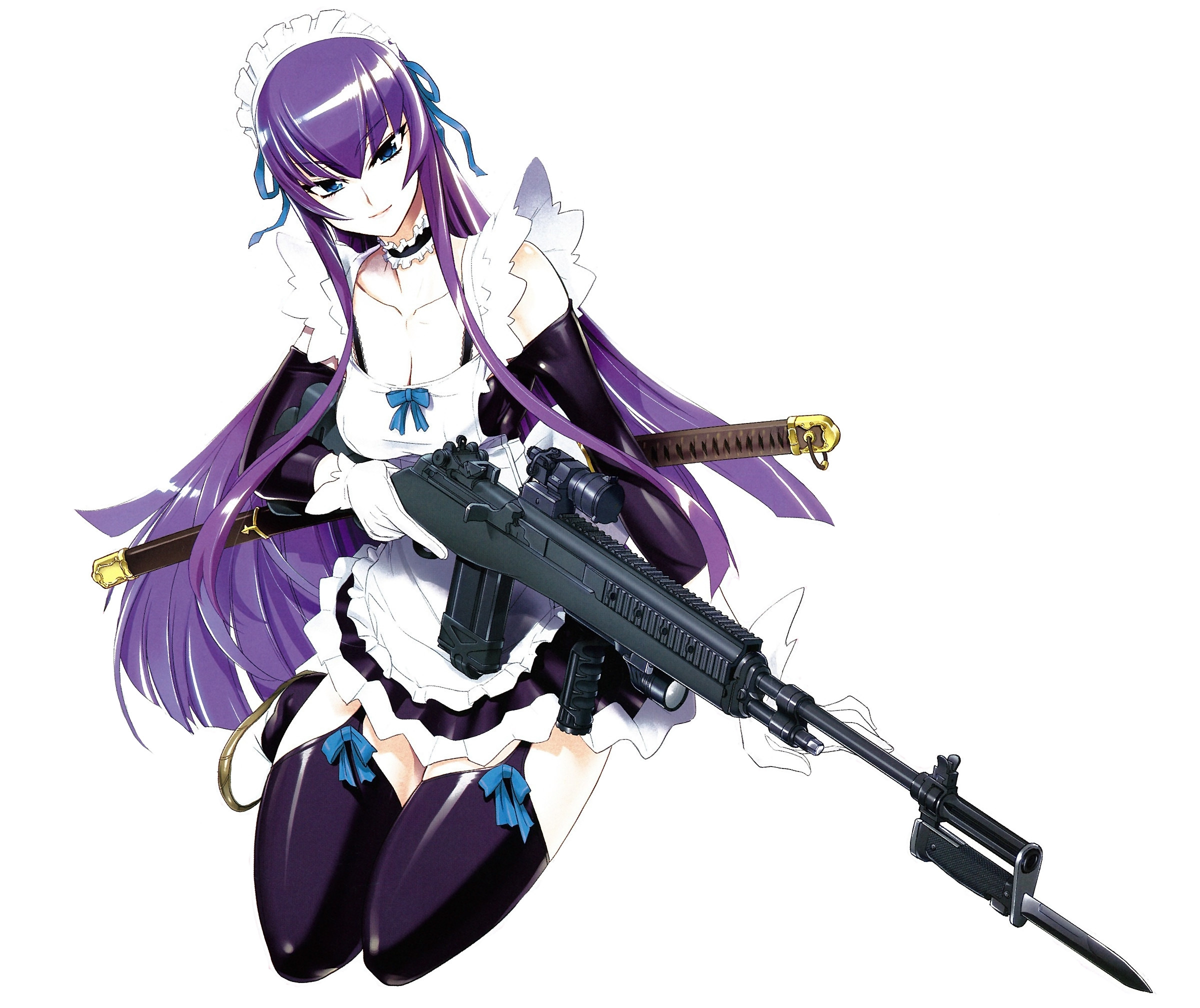 Девушка с оружием / Девушка с винтовкой