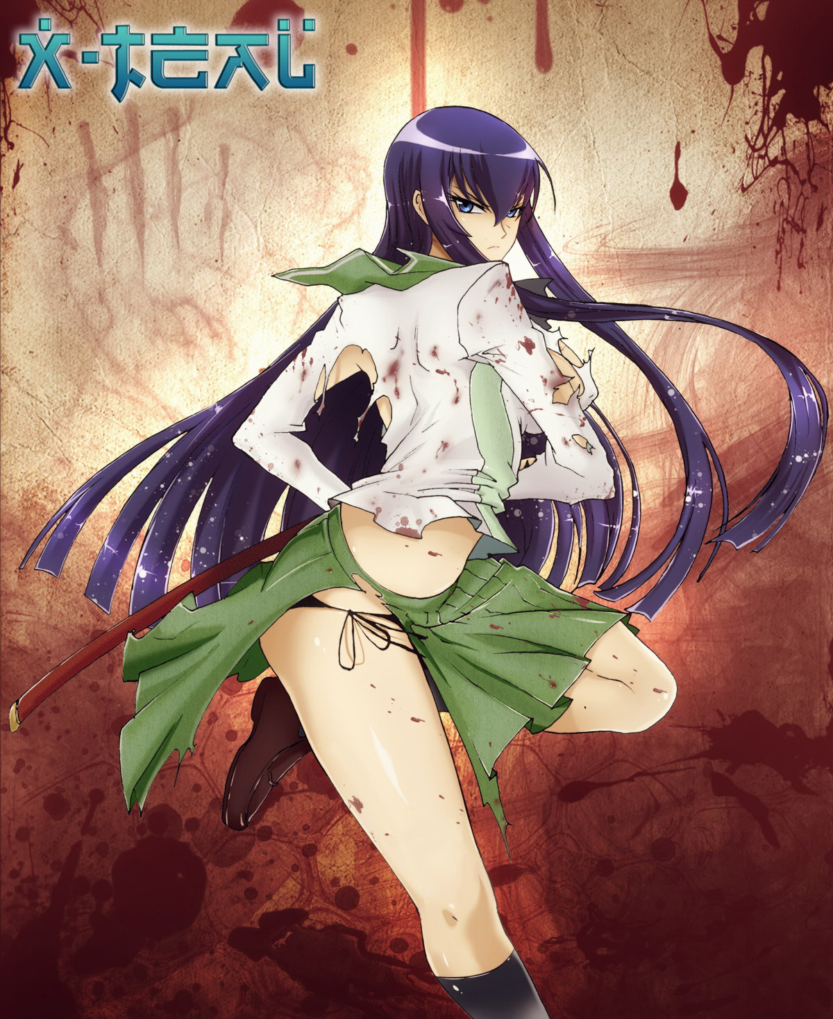 Девушка с оружием / Девушка с мечём busujima saeko