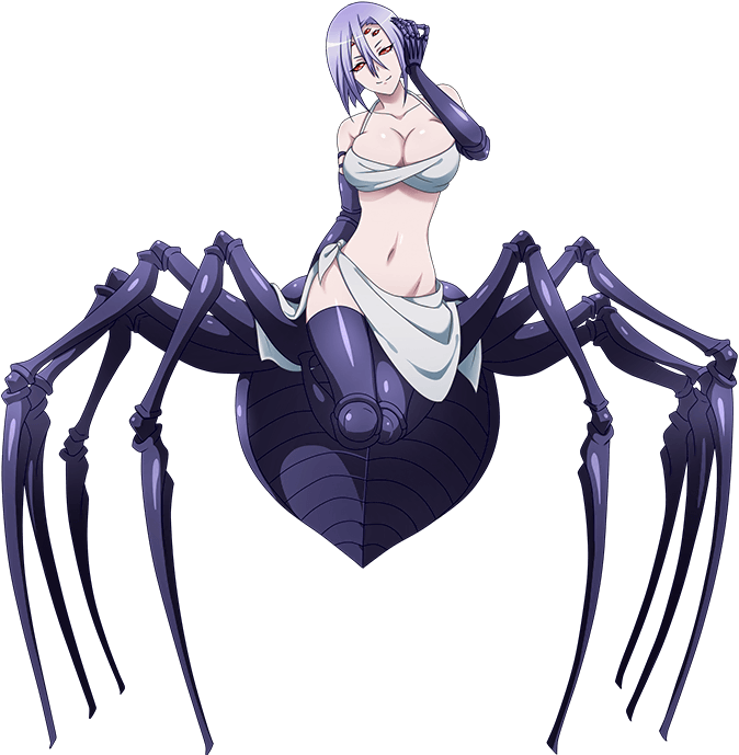 девушка паук из аниме monster musume no iru nichijou