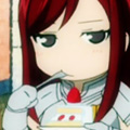 аниме аватарки из хвоста феи Эрза скарлет ест тортик