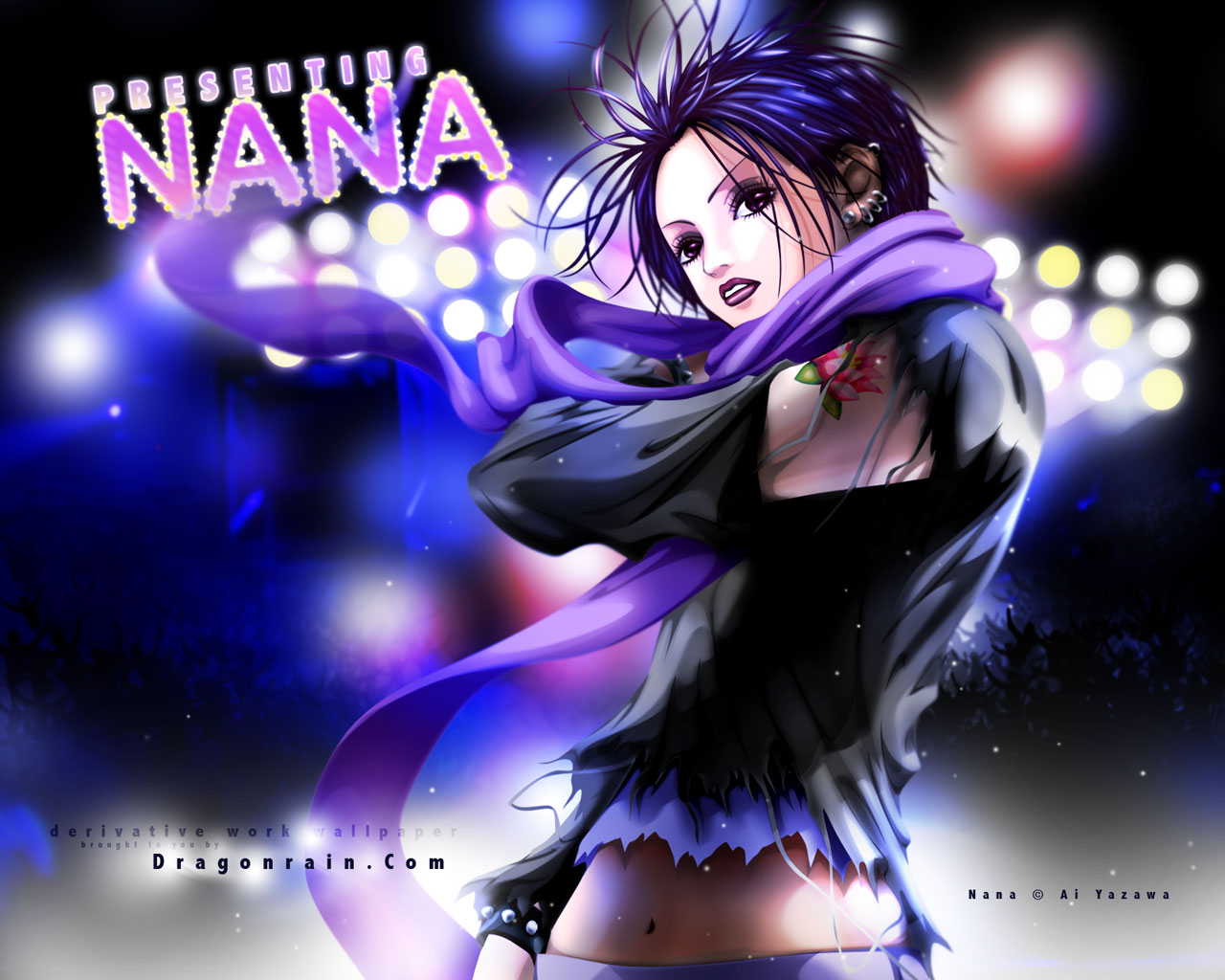 картинка девушки Наны из аниме Нана Nana